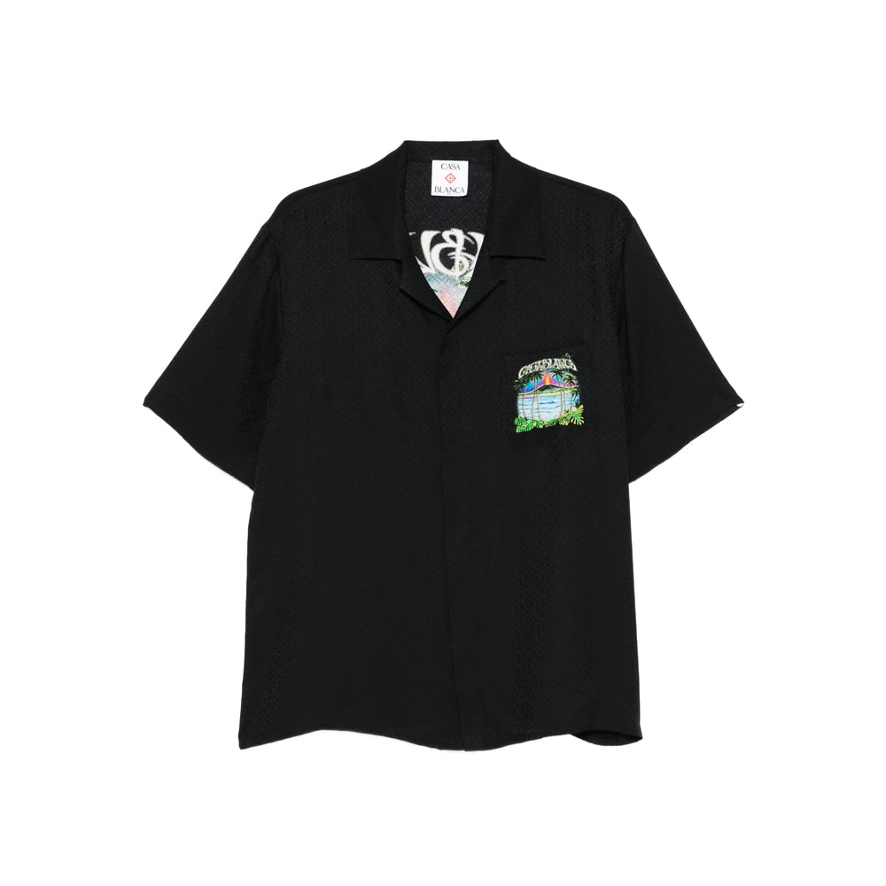 Casablanca Black Shirts Men CASABLANCA