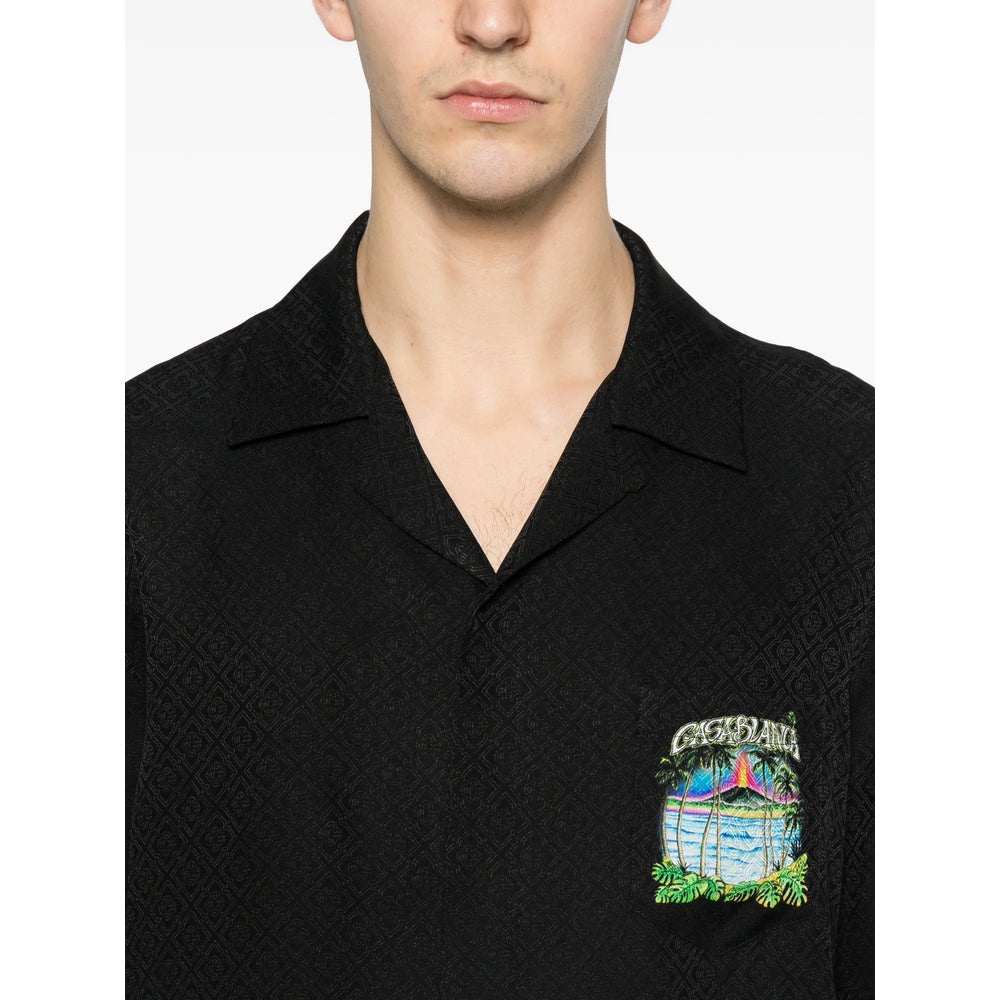 Casablanca Black Shirts Men CASABLANCA