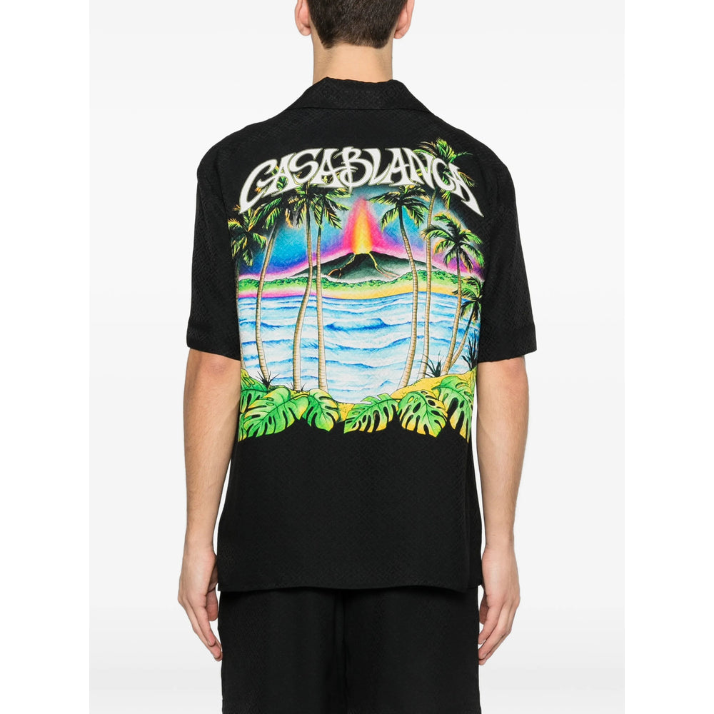 Casablanca Black Shirts Men CASABLANCA