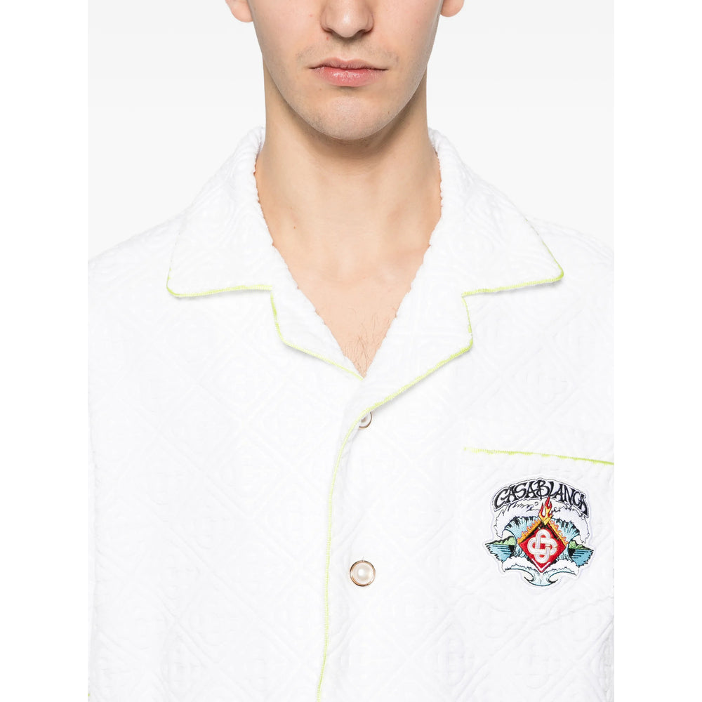 Casablanca White Shirts Men CASABLANCA