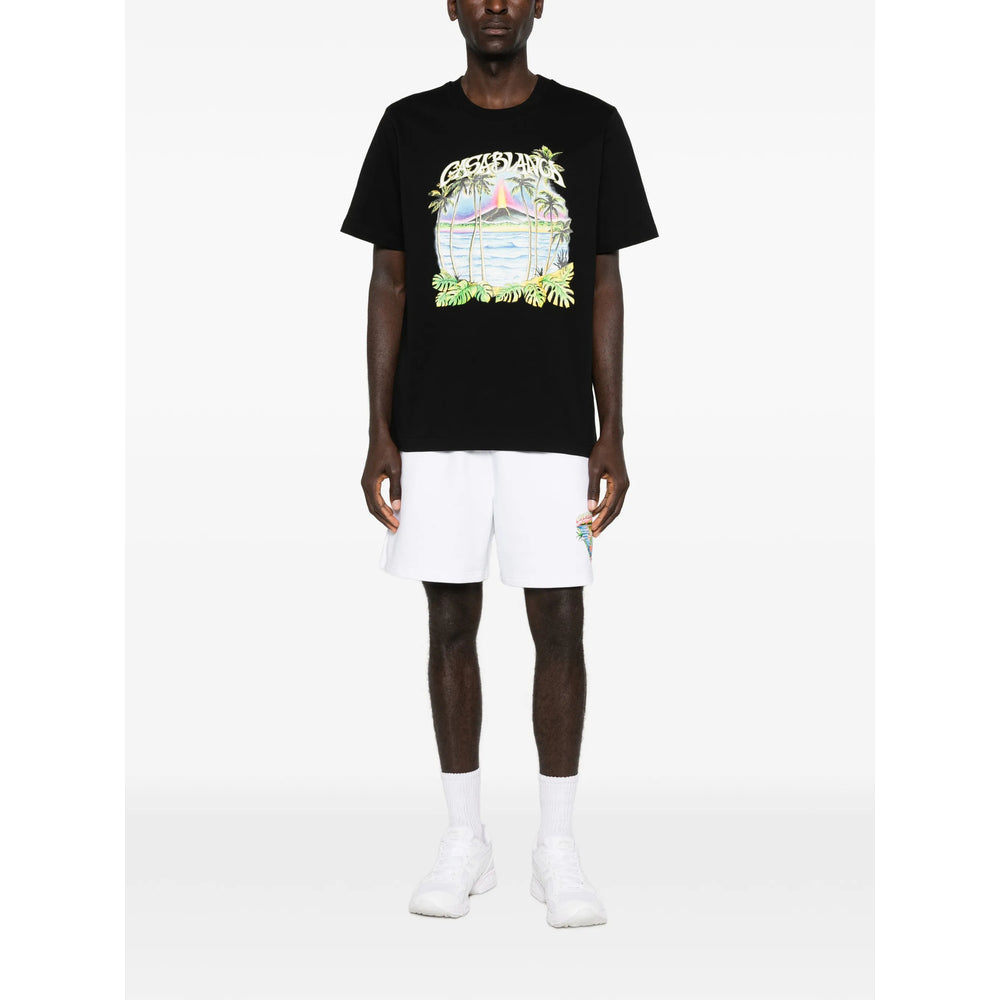 Casablanca Black T-Shirts & Vests - T-Shirts Men CASABLANCA