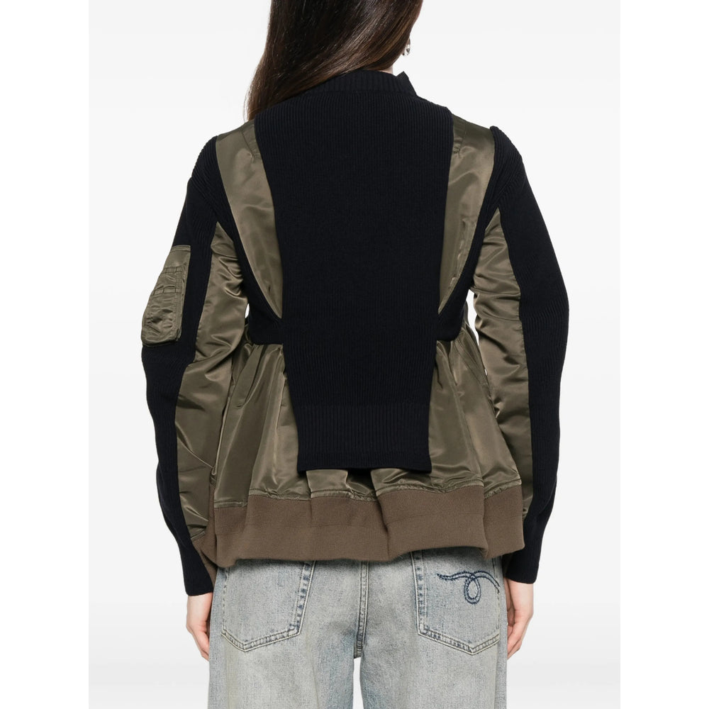 Sacai Black Jackets - Oversized Jackets Women SACAI