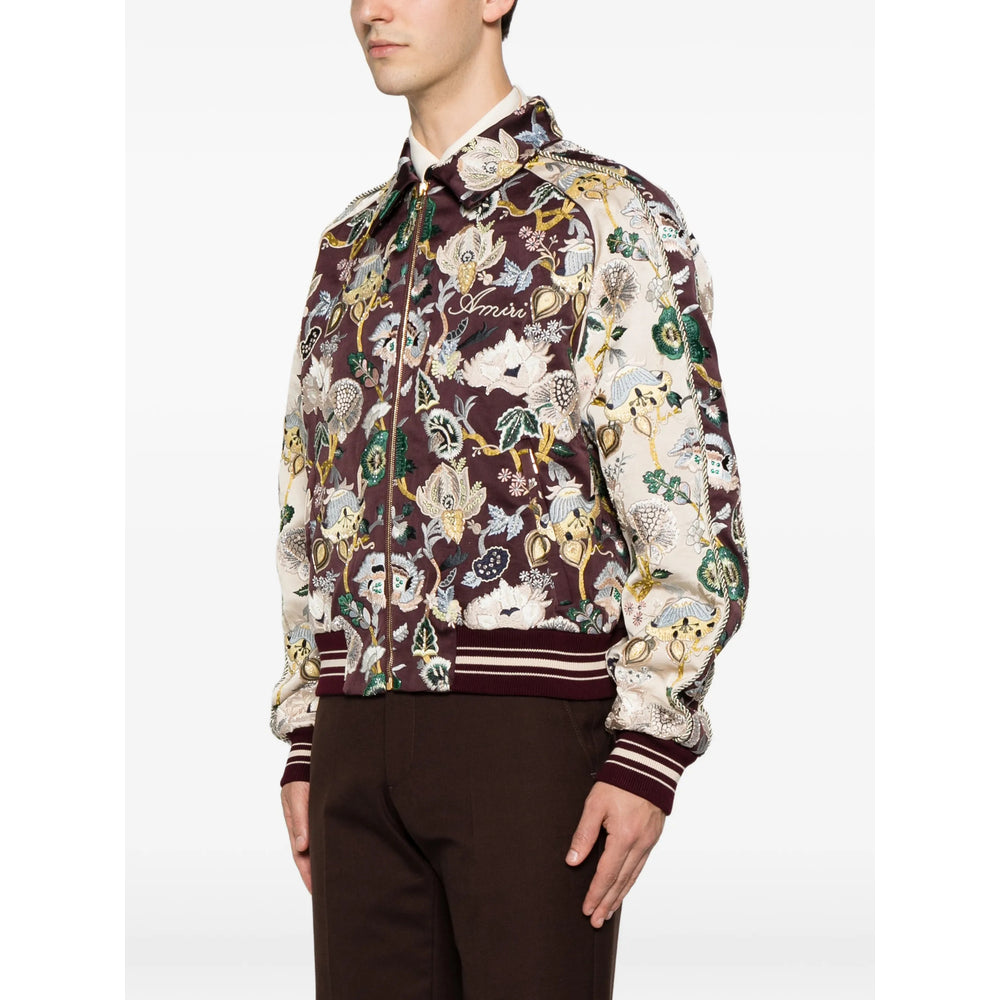 Amiri Brown Jackets - Bomber Jackets Men AMIRI