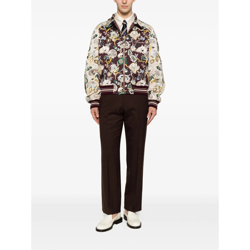 Amiri Brown Jackets - Bomber Jackets Men AMIRI