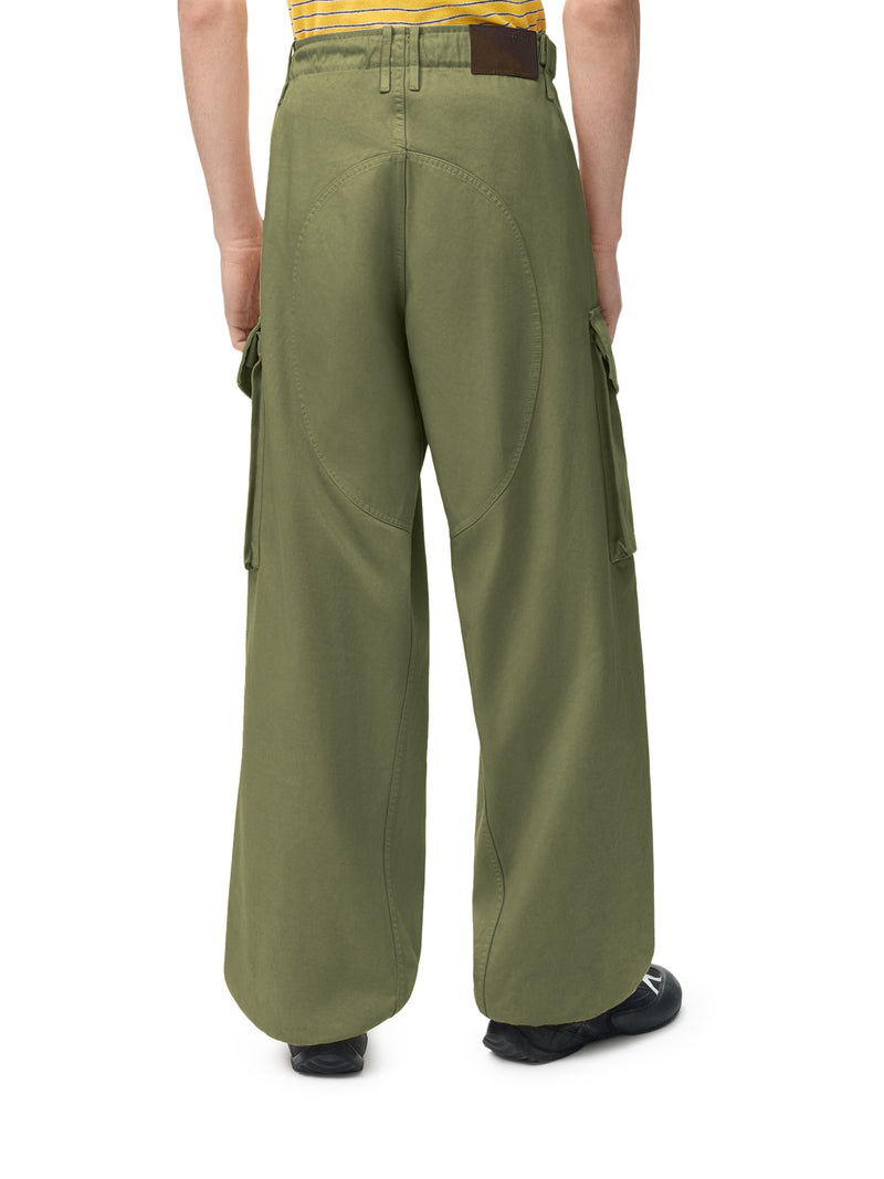 Loewe Men Cotton Cargo Pants LOEWE