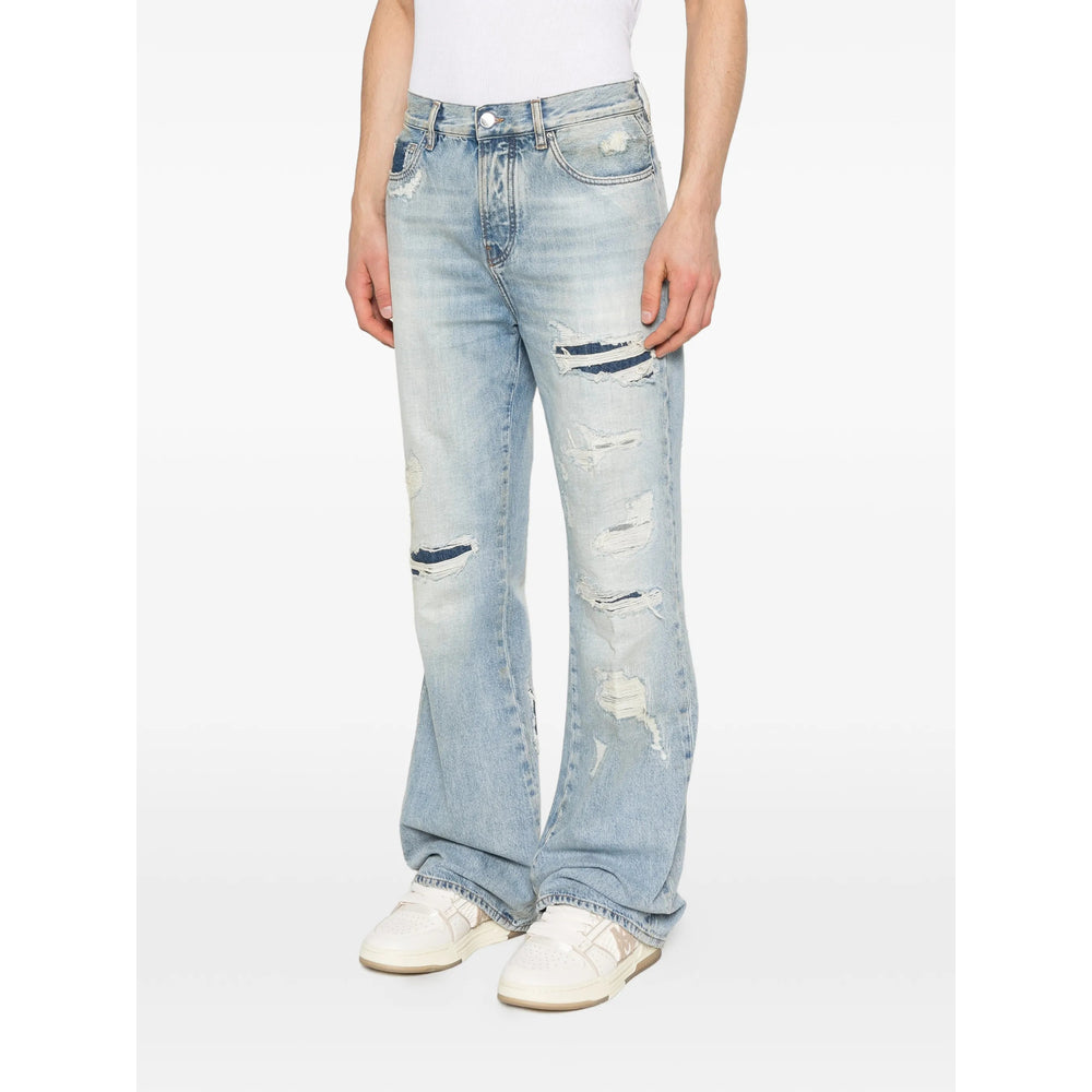 Amiri Blue Denim - Bootcut Jeans Men AMIRI