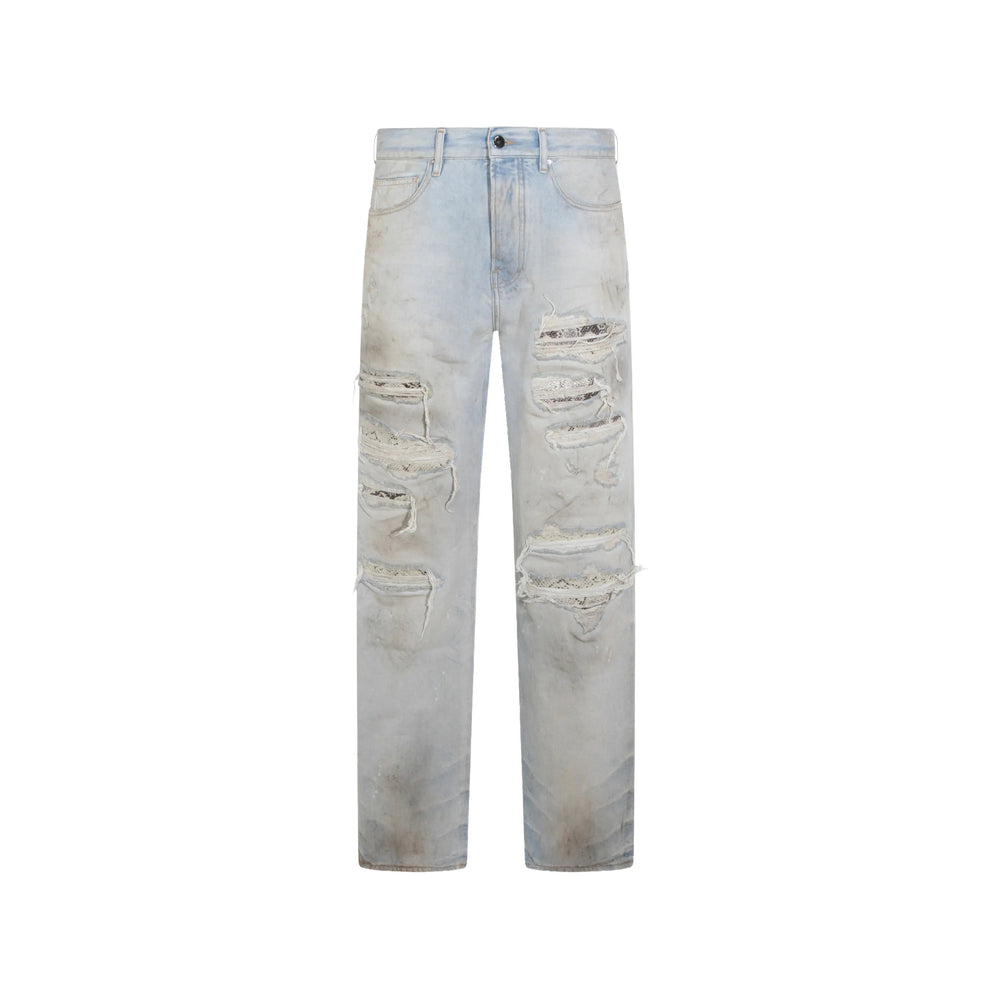 Amiri Blue Denim - Regular & Straight-Leg Jeans Men AMIRI