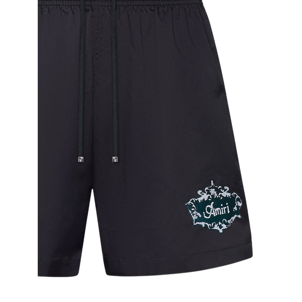 Amiri Black Beachwear - Swim Shorts Men AMIRI