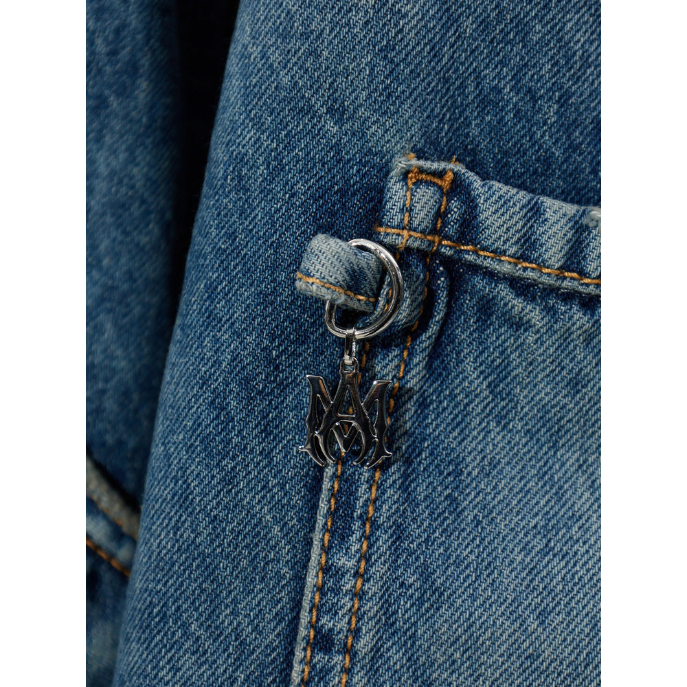 Amiri Blue Jackets - Denim Jackets Women AMIRI