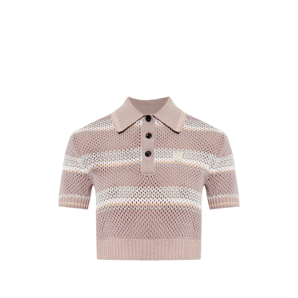 Amiri Pink Tops - Polo Tops Women AMIRI