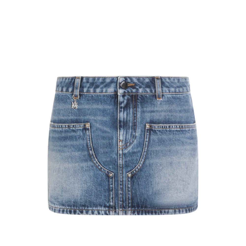 Amiri Blue Skirts - Pencil Skirts Women AMIRI