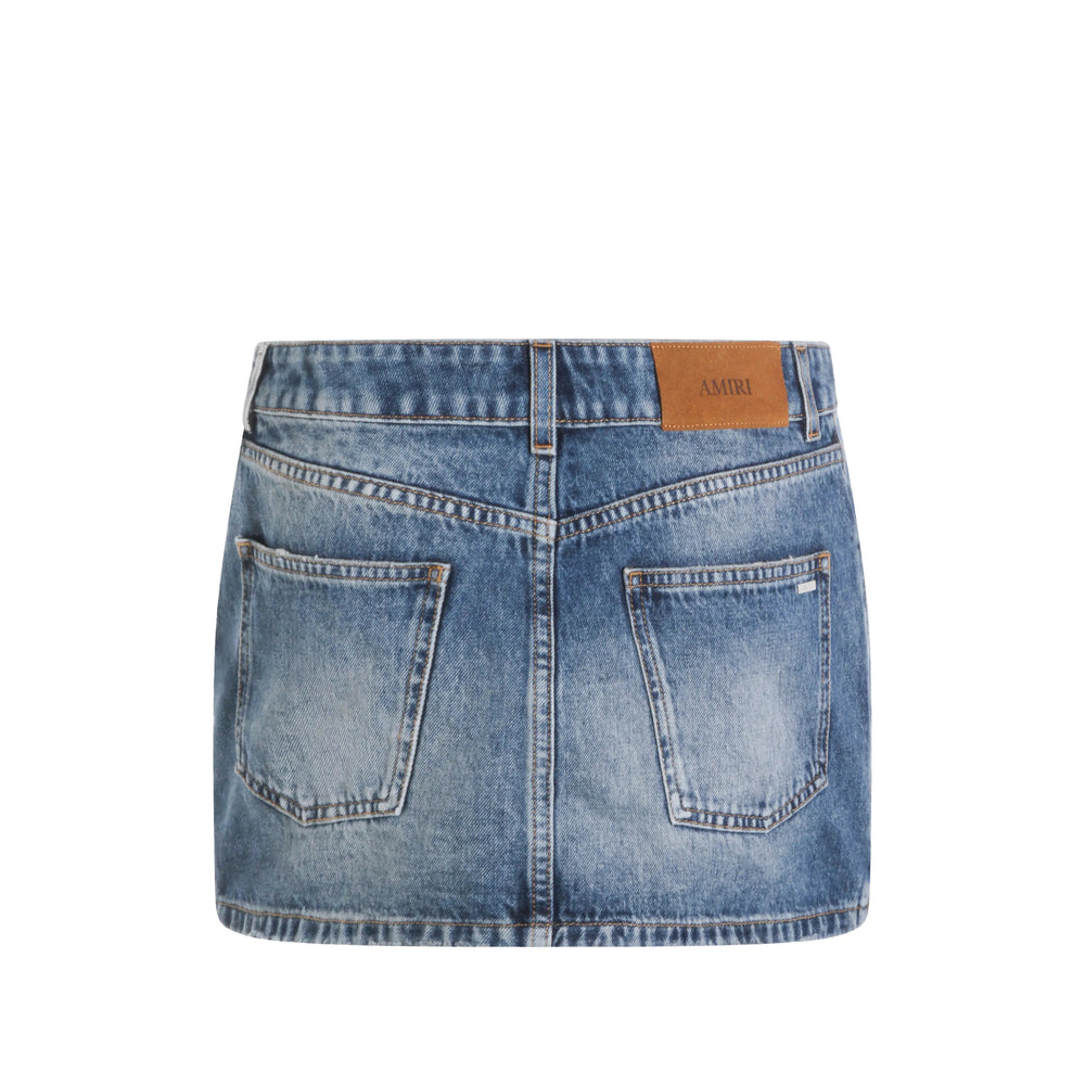 Amiri Blue Skirts - Pencil Skirts Women AMIRI