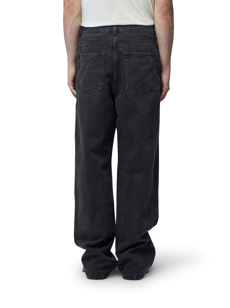Loewe Men Baggy Jeans With Anagram Embroidery LOEWE