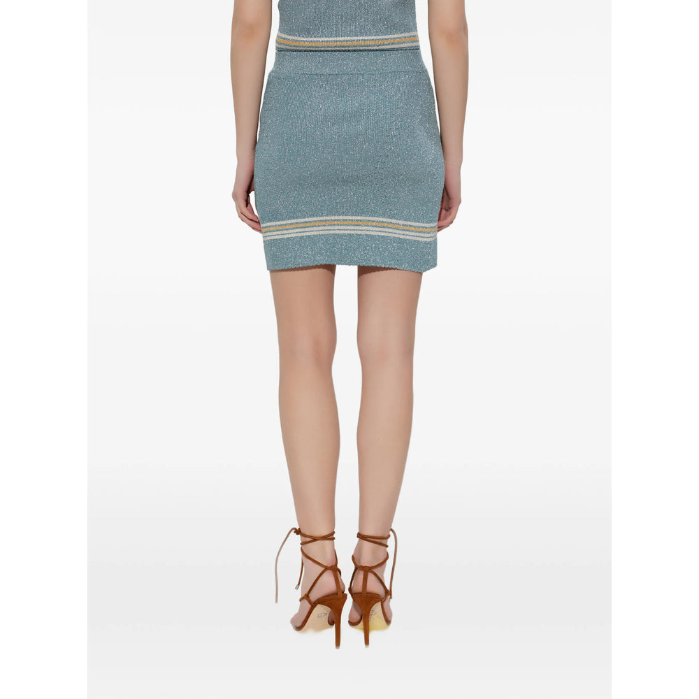 Amiri Blue Skirts - Straight Skirts Women AMIRI