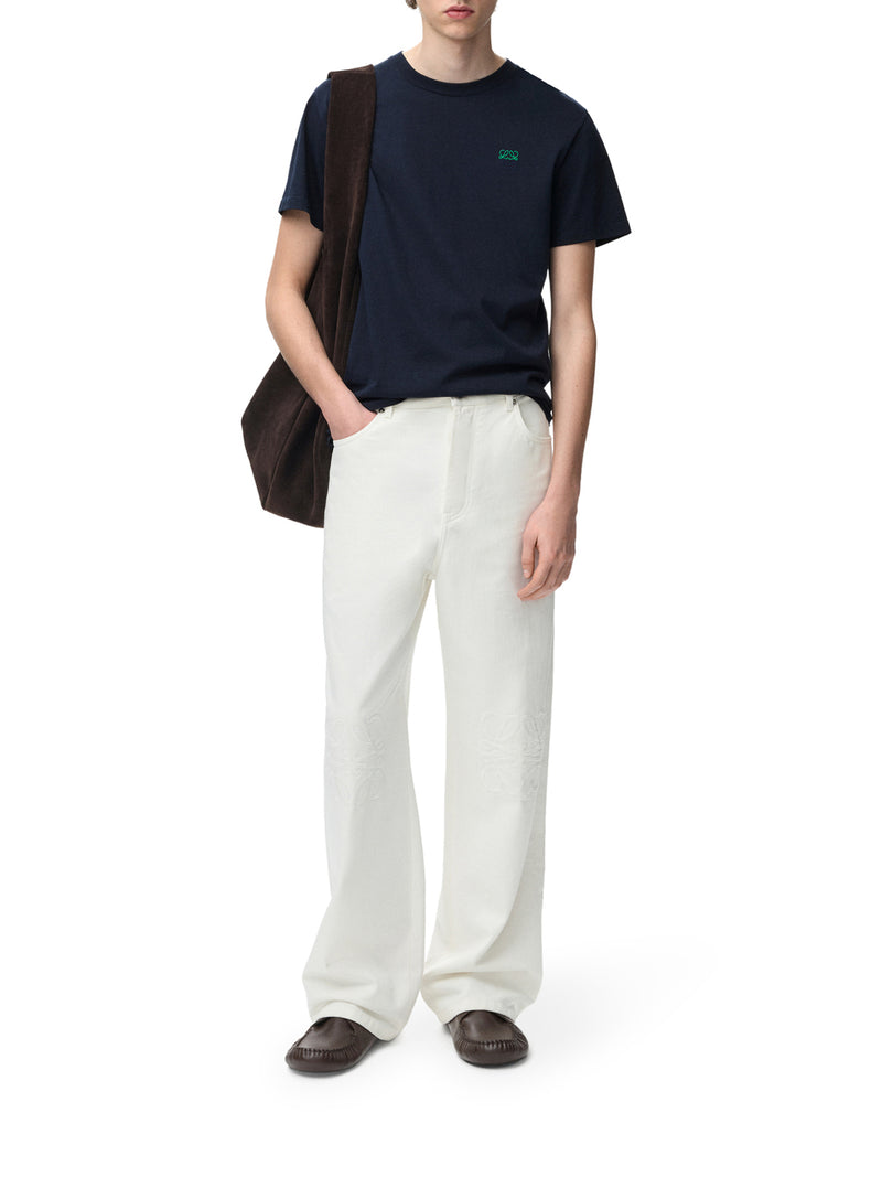 Loewe Men T-Shirt With Front Logo LOEWE