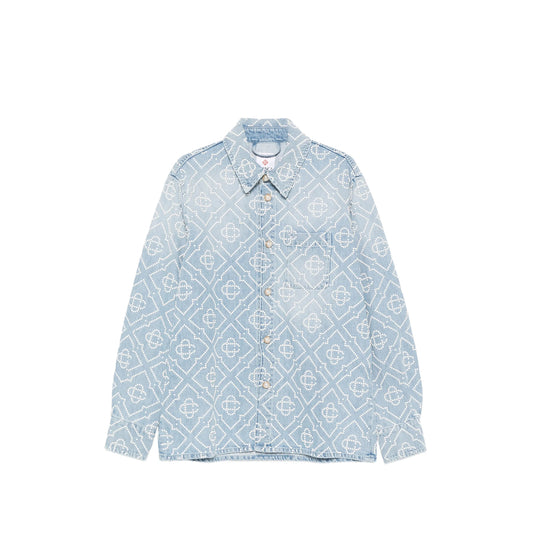Casablanca Blue Shirts Men