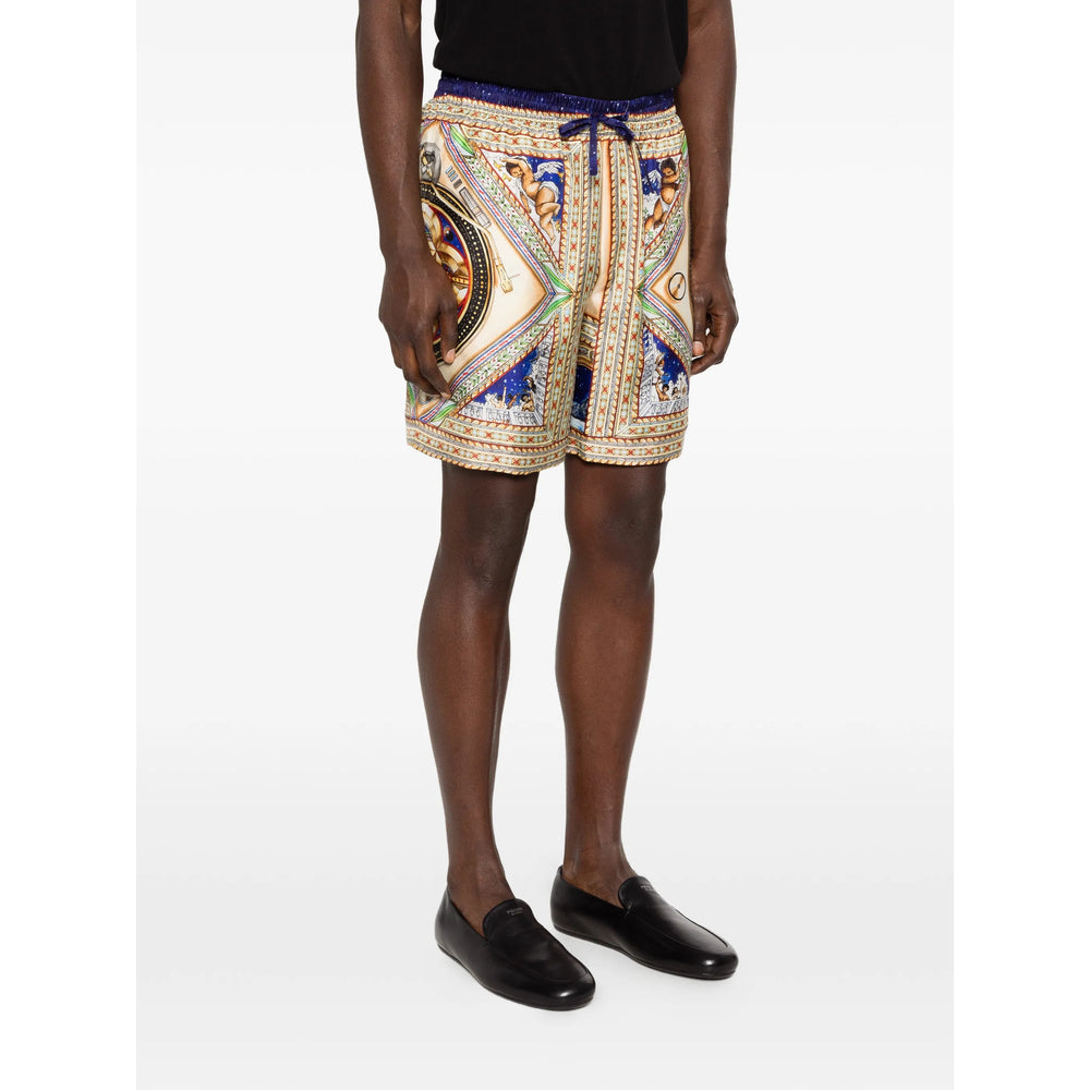 Casablanca Neutrals Shorts - Tailored Shorts Men CASABLANCA