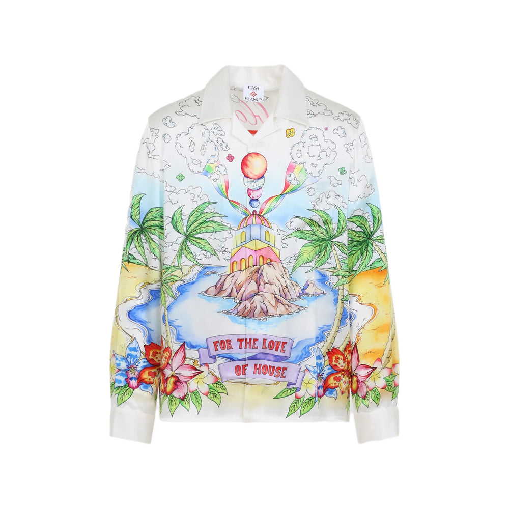 Casablanca White Shirts Men
