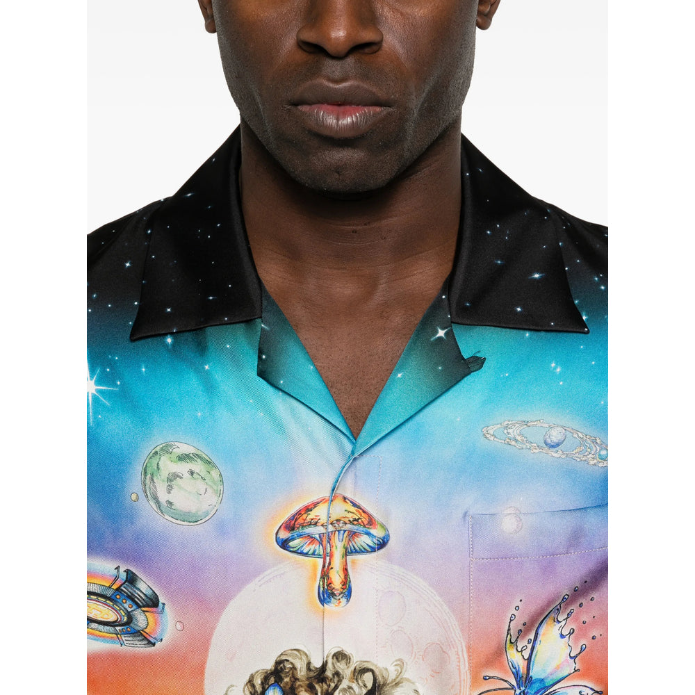 Casablanca Black Shirts Men CASABLANCA