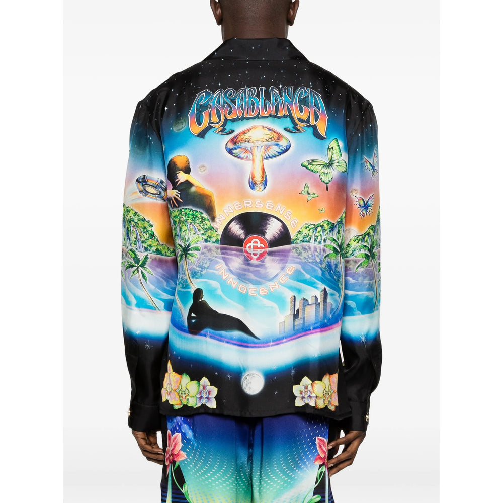 Casablanca Black Shirts Men CASABLANCA