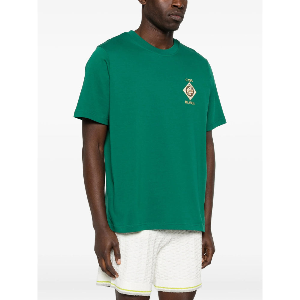 Casablanca Green T-Shirts & Vests - T-Shirts Men CASABLANCA