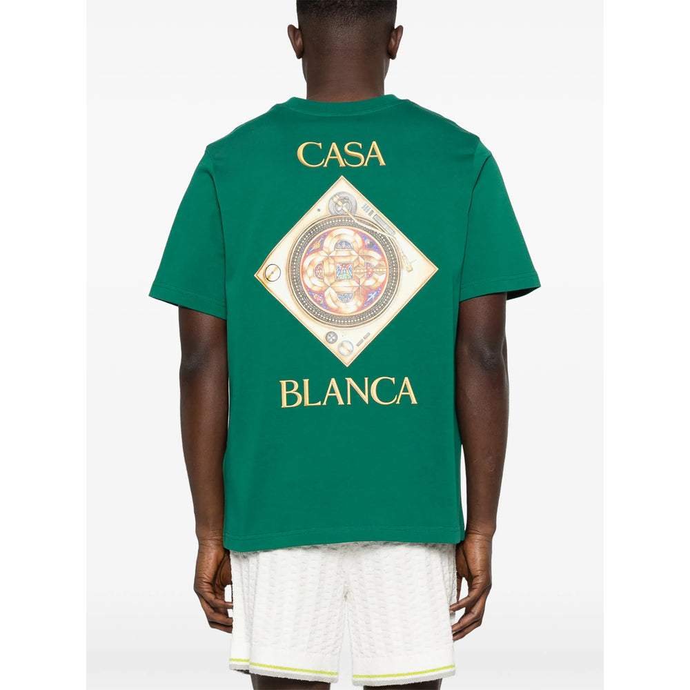 Casablanca Green T-Shirts & Vests - T-Shirts Men CASABLANCA