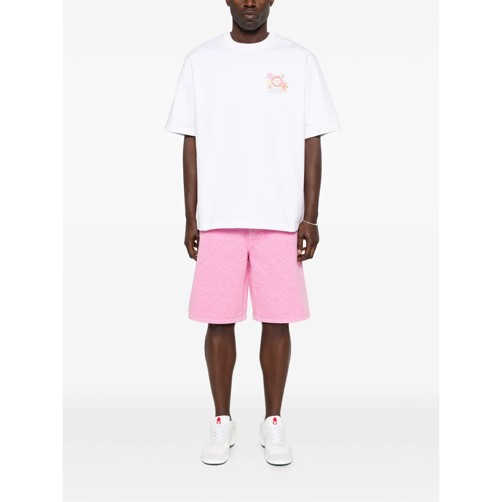 Casablanca White T-Shirts & Vests - T-Shirts Men CASABLANCA