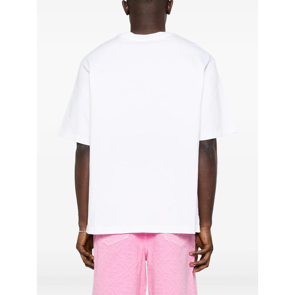 Casablanca White T-Shirts & Vests - T-Shirts Men CASABLANCA