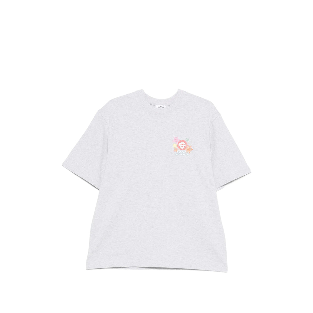 Casablanca Grey T-Shirts & Vests - T-Shirts Men CASABLANCA