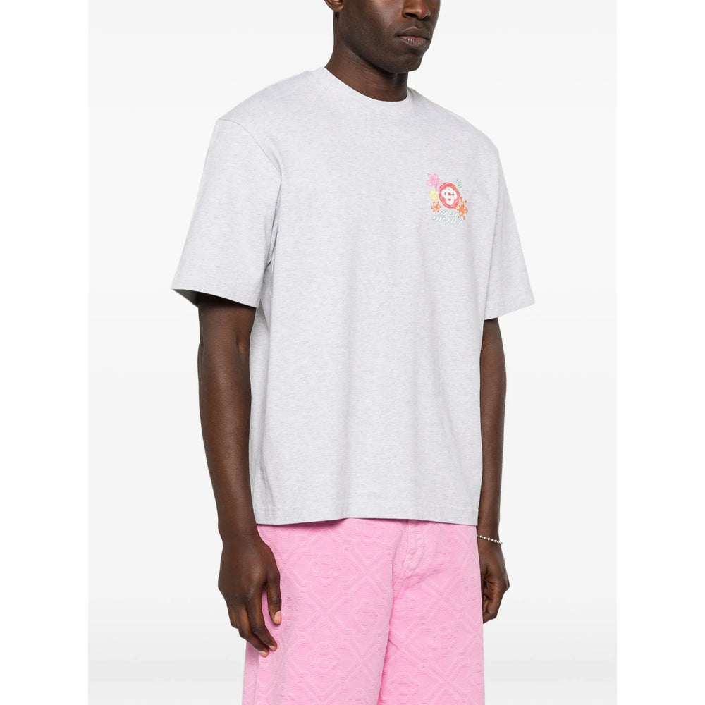 Casablanca Grey T-Shirts & Vests - T-Shirts Men CASABLANCA
