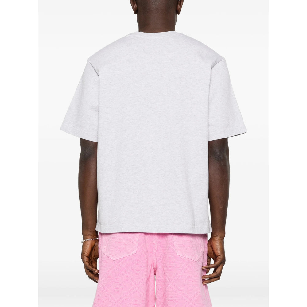 Casablanca Grey T-Shirts & Vests - T-Shirts Men CASABLANCA