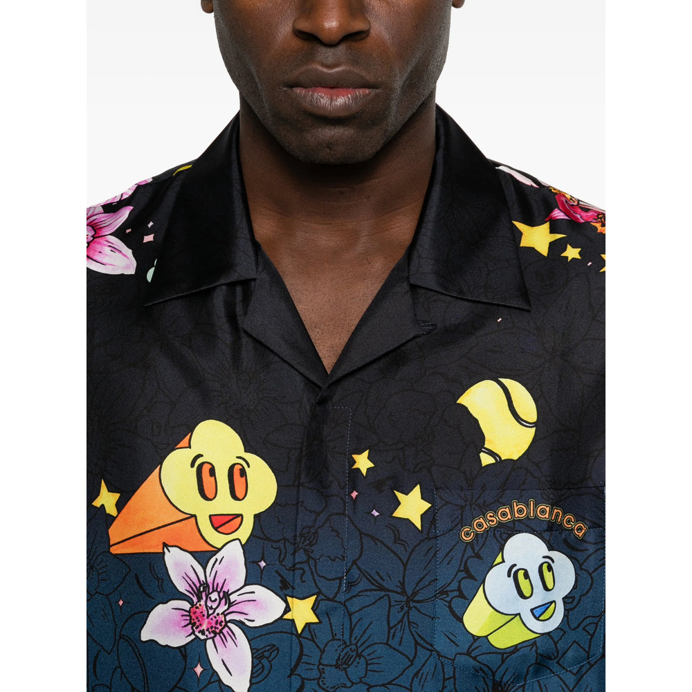 Casablanca Black Shirts Men CASABLANCA