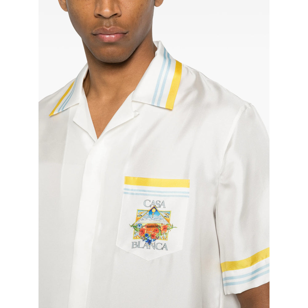 Casablanca White Shirts Men CASABLANCA
