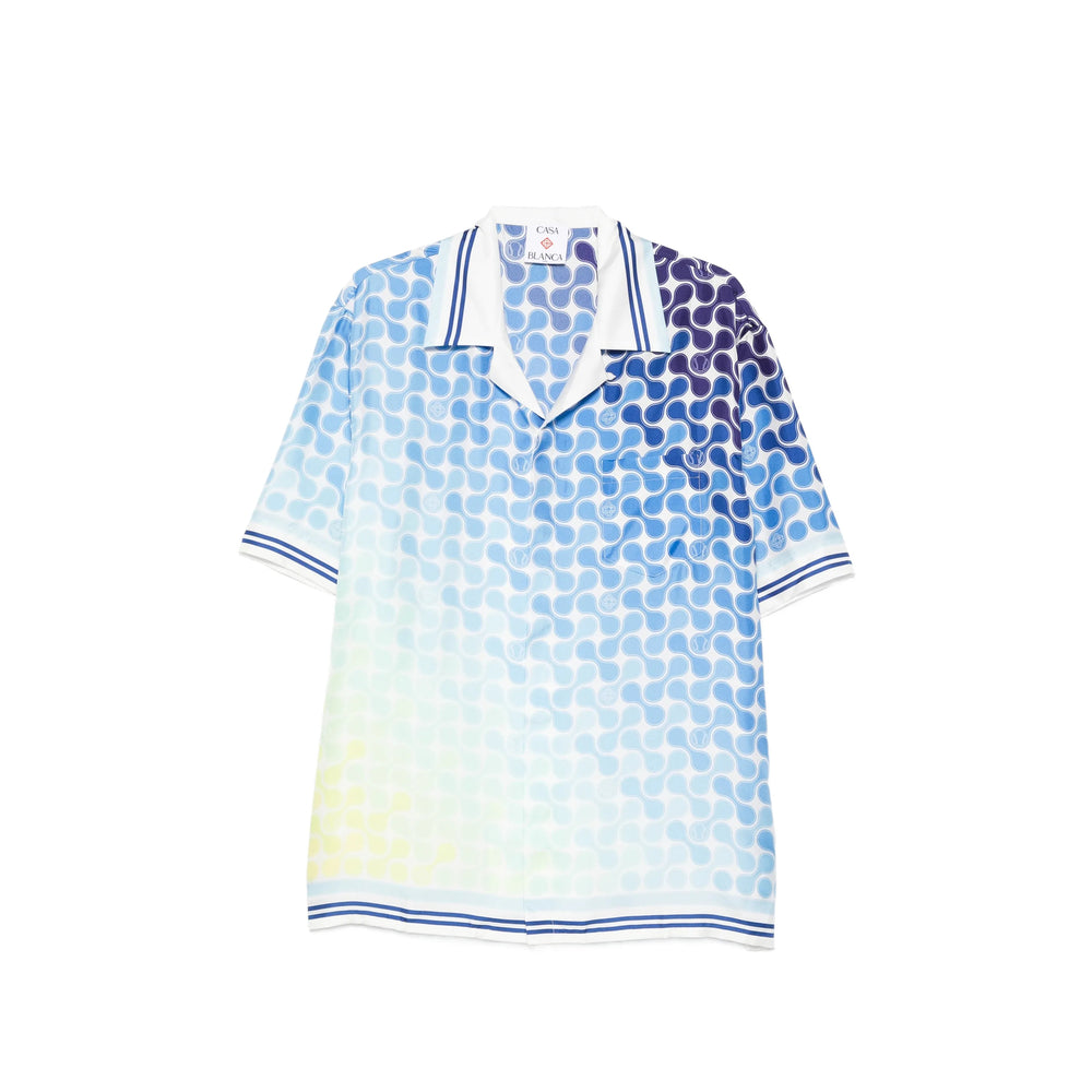 Casablanca Blue Shirts Men CASABLANCA