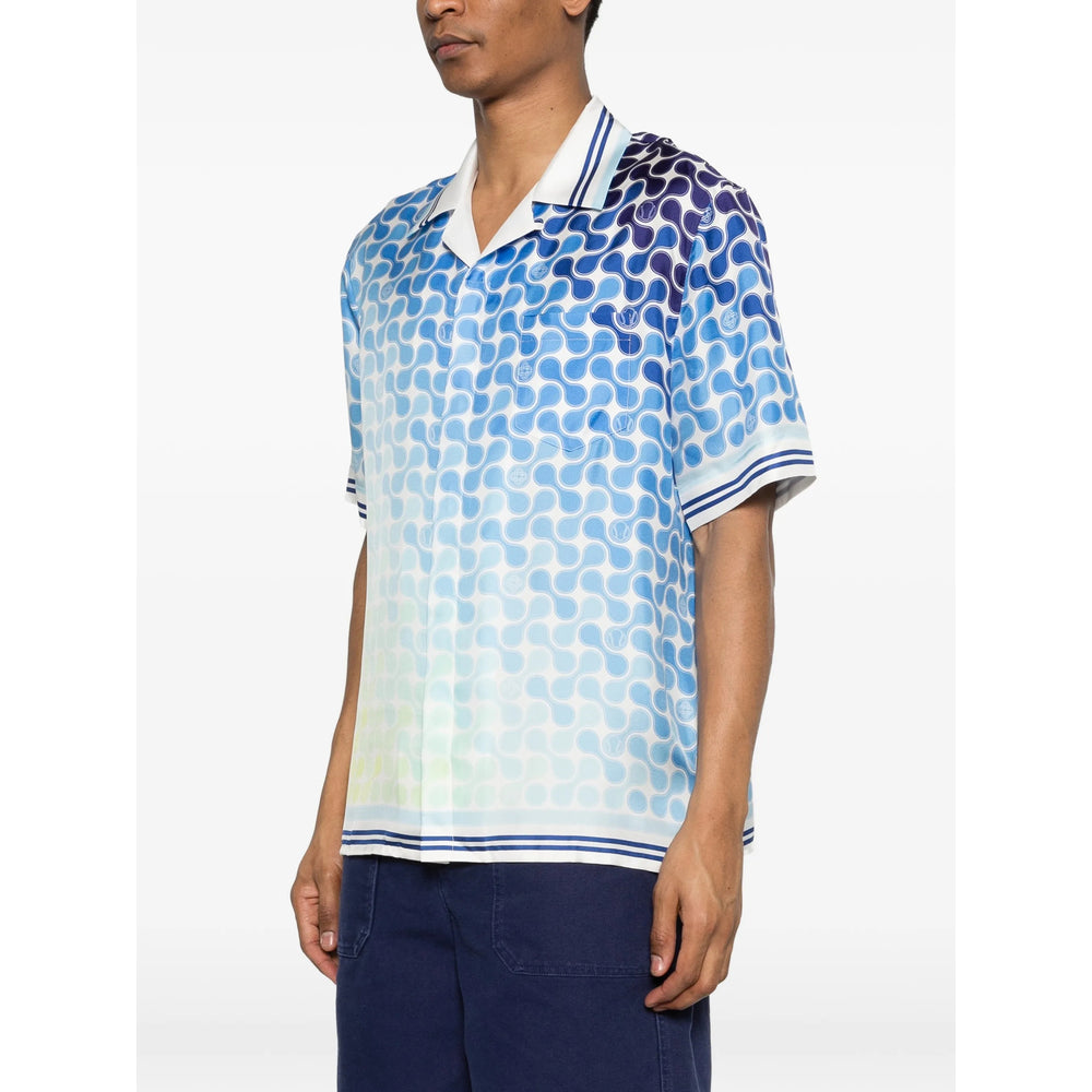 Casablanca Blue Shirts Men CASABLANCA