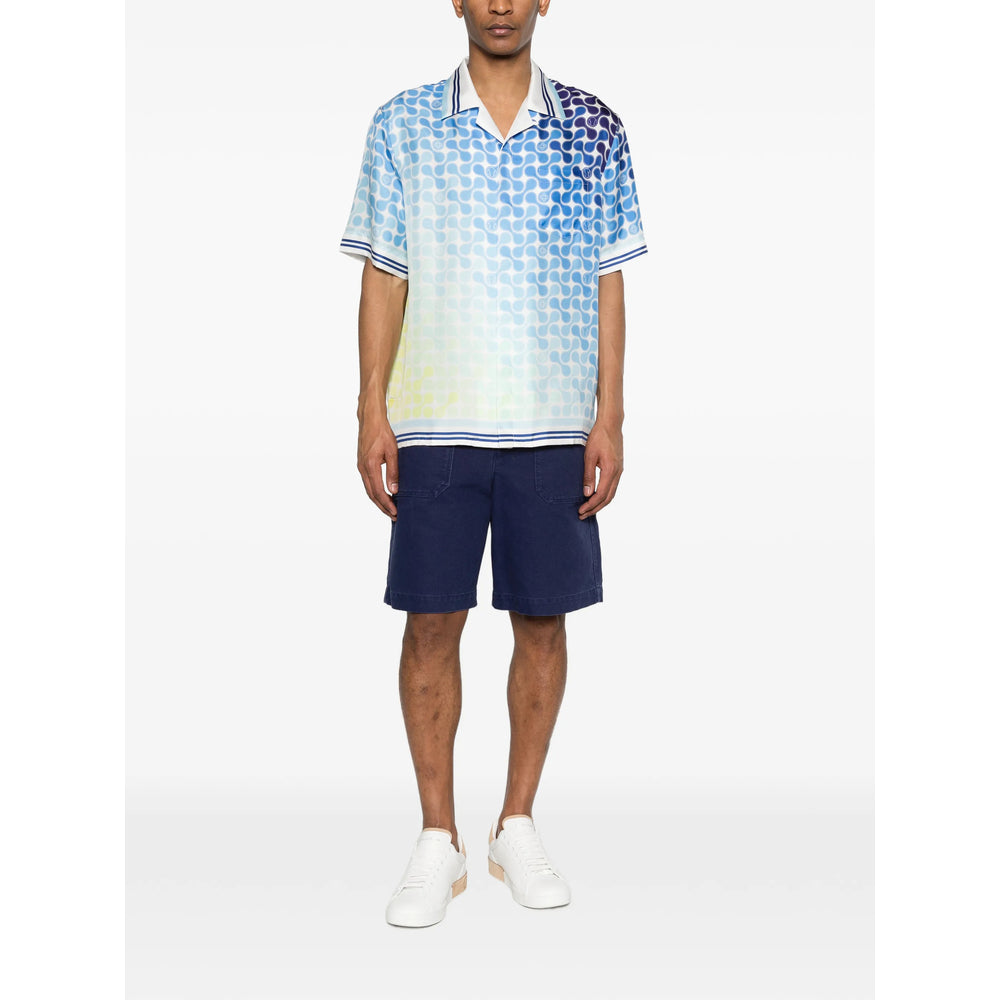 Casablanca Blue Shirts Men CASABLANCA