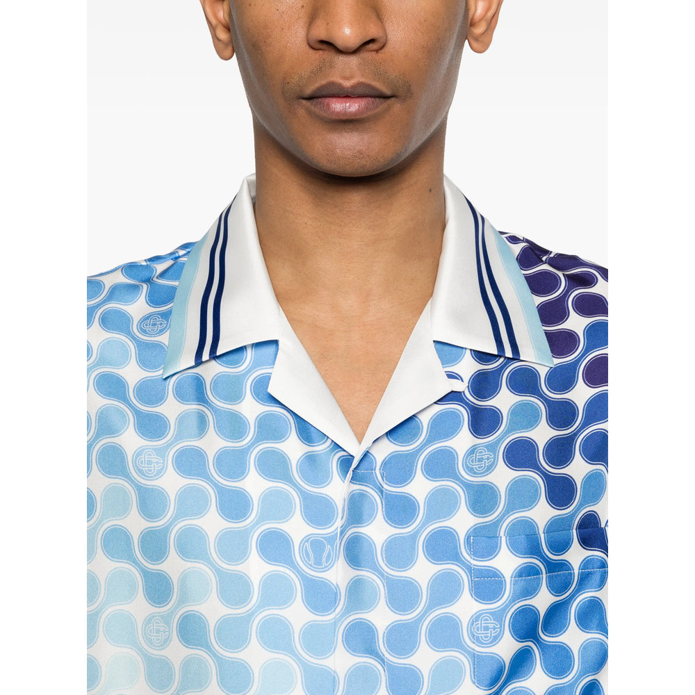 Casablanca Blue Shirts Men CASABLANCA