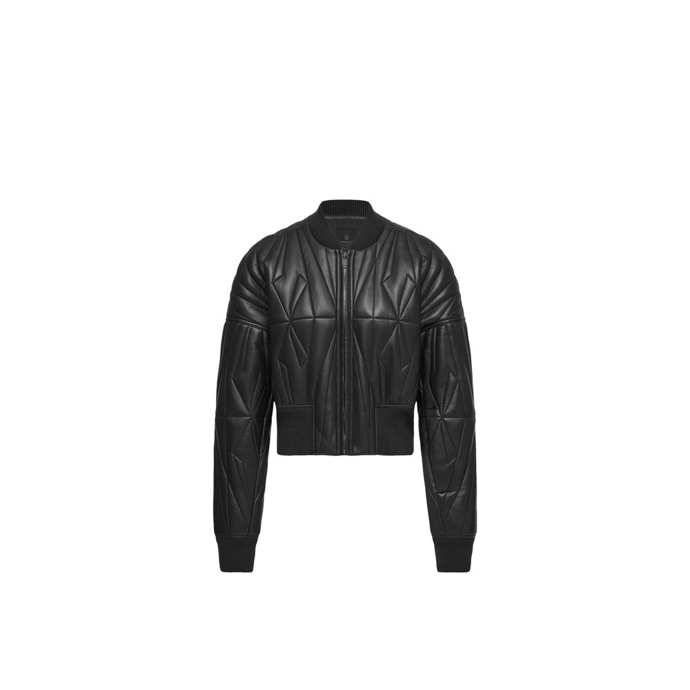Moncler X Rick Owens Black Jackets - Leather Jackets Women MONCLER X RICK OWENS