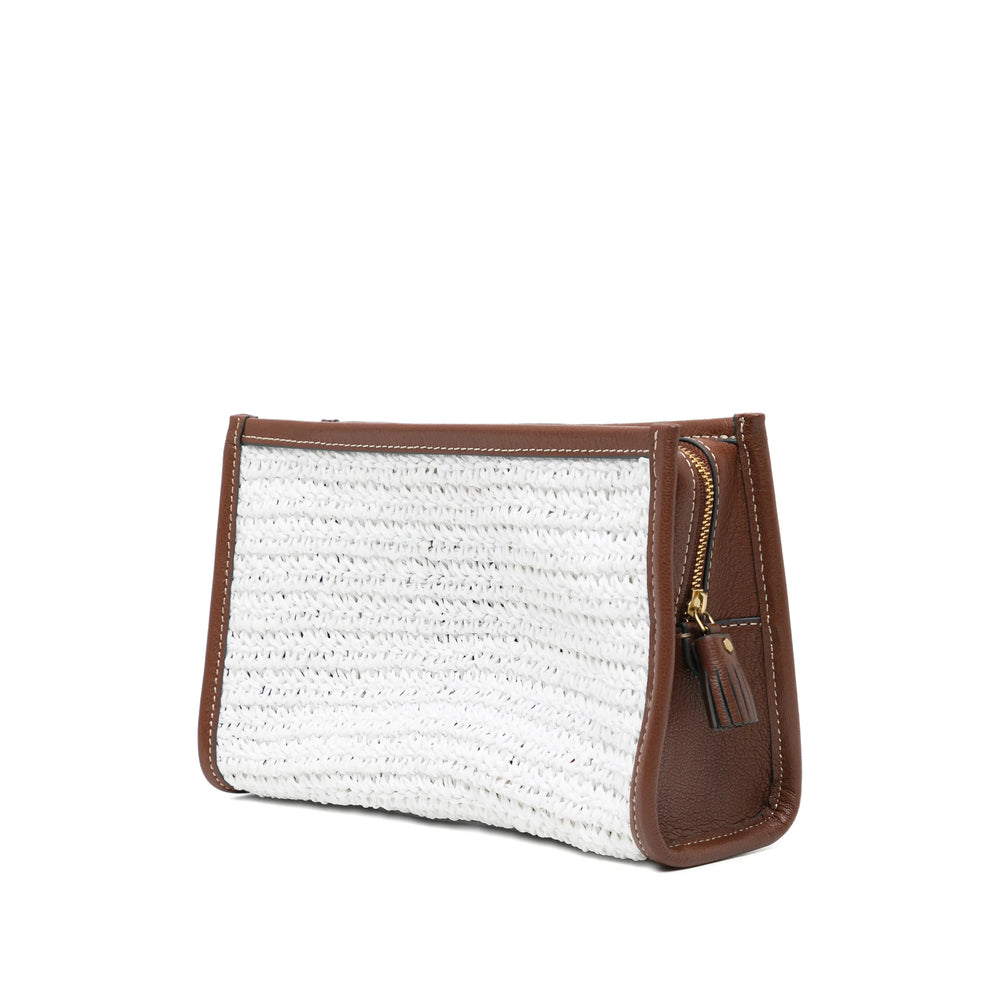 Anya Hindmarch White Clutch Bags Women ANYA HINDMARCH