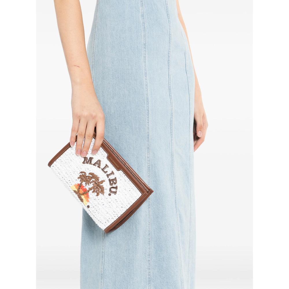 Anya Hindmarch White Clutch Bags Women ANYA HINDMARCH