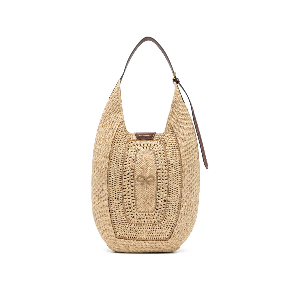 Anya Hindmarch Women Woven Raffia Shoulder Bag ANYA HINDMARCH