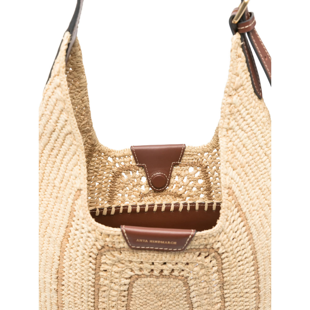Anya Hindmarch Women Woven Raffia Shoulder Bag ANYA HINDMARCH