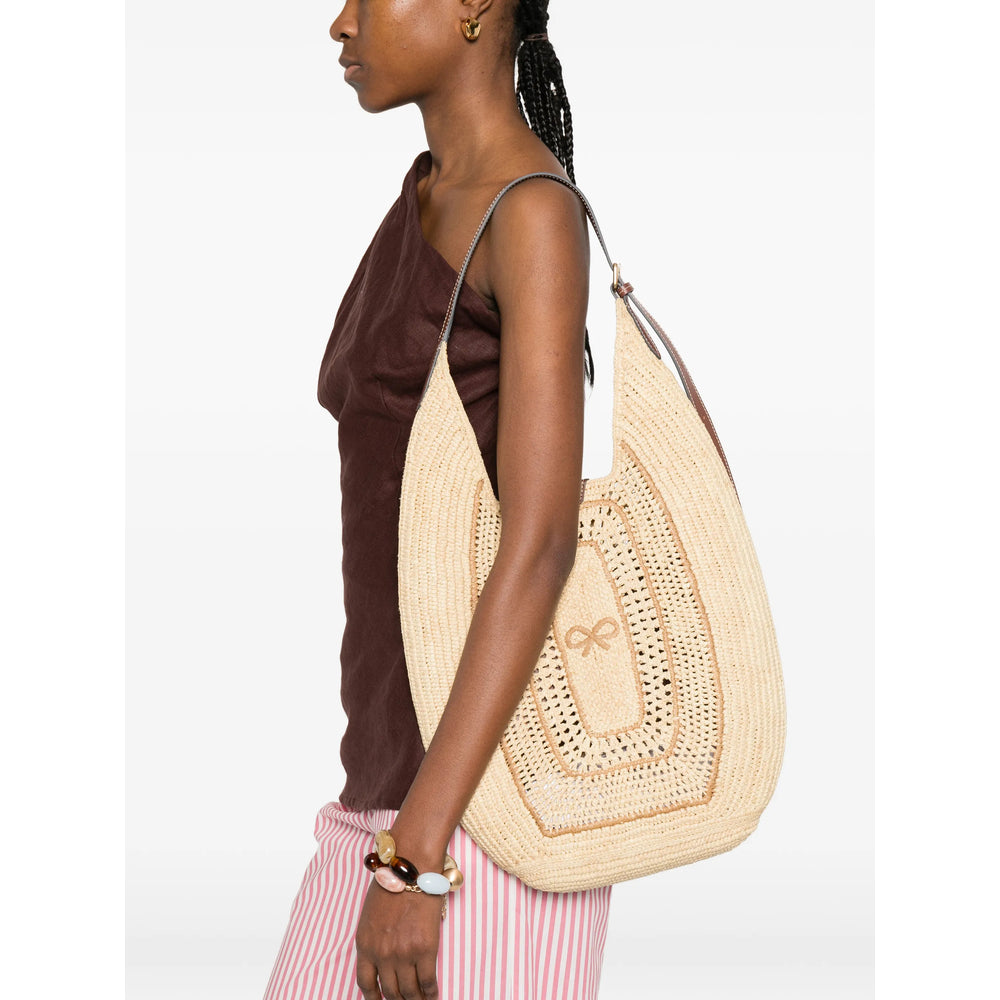 Anya Hindmarch Women Woven Raffia Shoulder Bag ANYA HINDMARCH