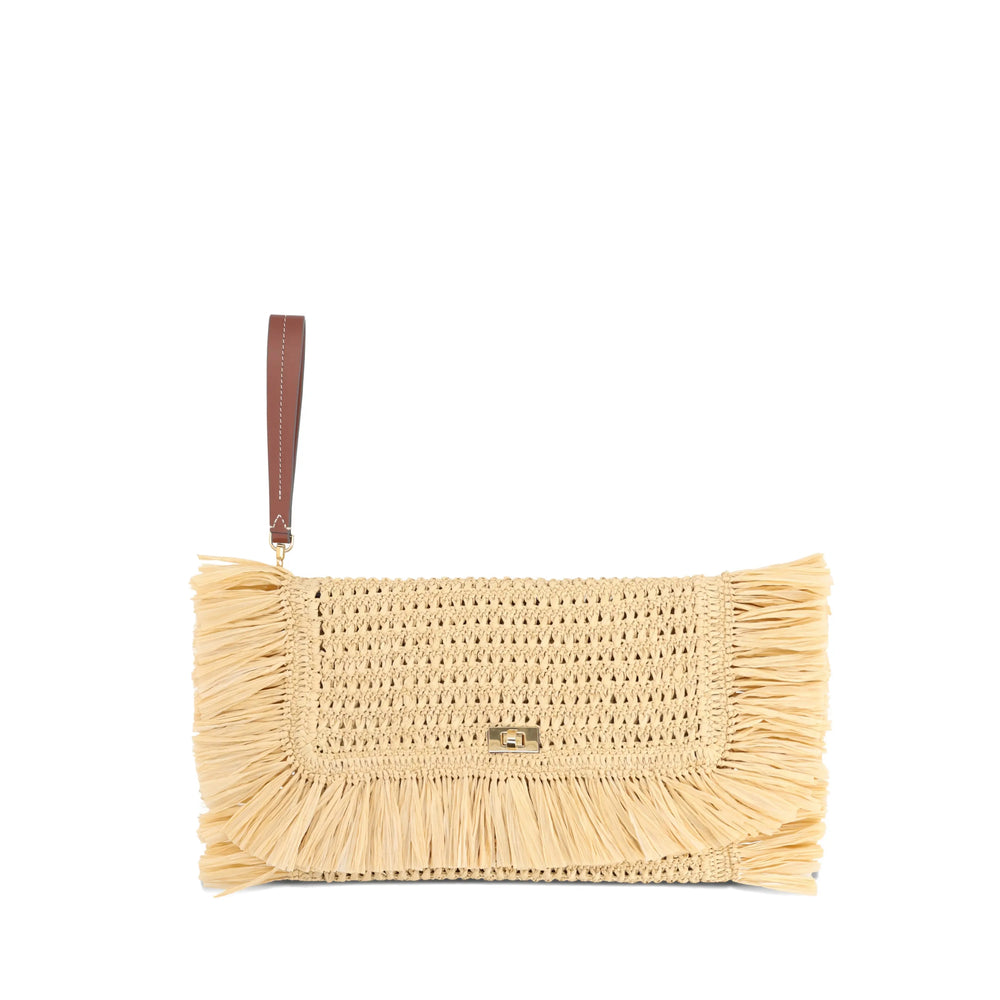Anya Hindmarch Neutrals Clutch Bags Women ANYA HINDMARCH