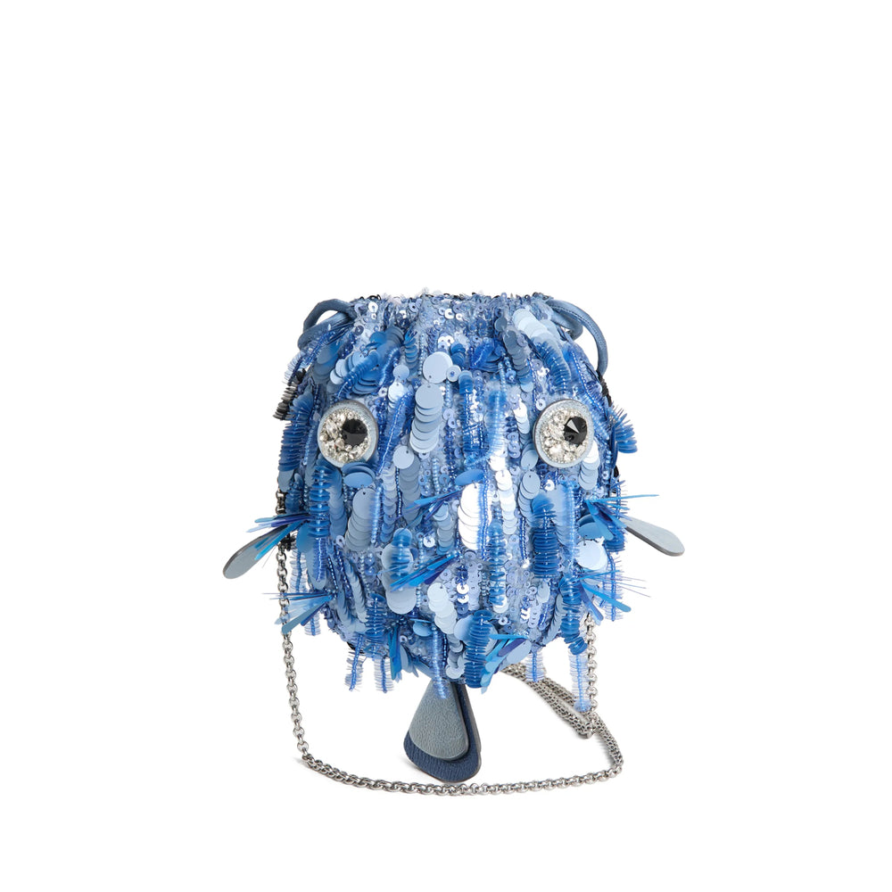 Anya Hindmarch Blue Satchels & Cross Body Bags Women ANYA HINDMARCH