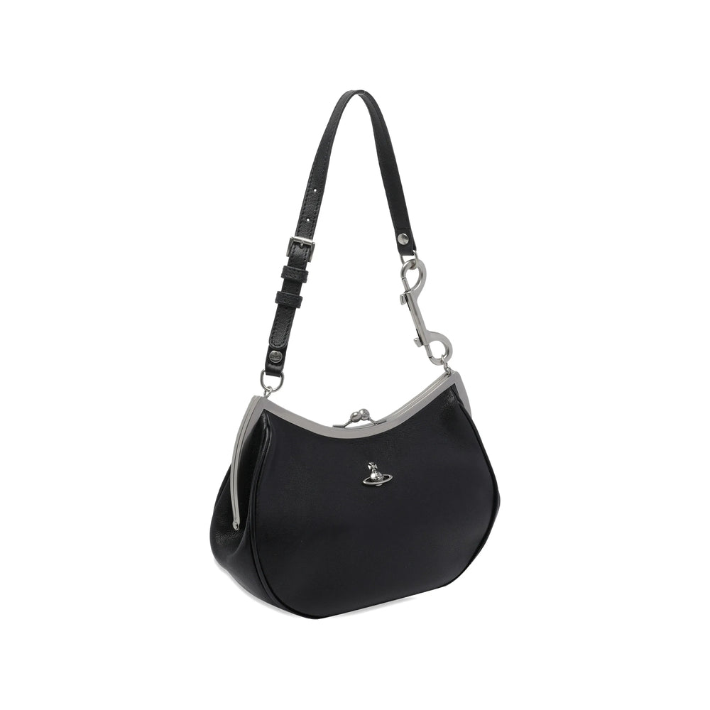 Vivienne Westwood Black Shoulder Bags Women VIVIENNE WESTWOOD