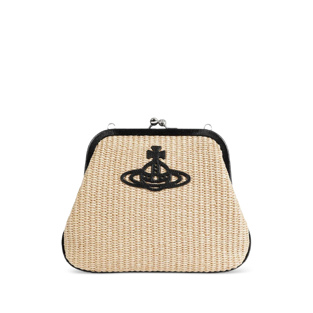 Vivienne Westwood Neutrals Clutch Bags Women VIVIENNE WESTWOOD