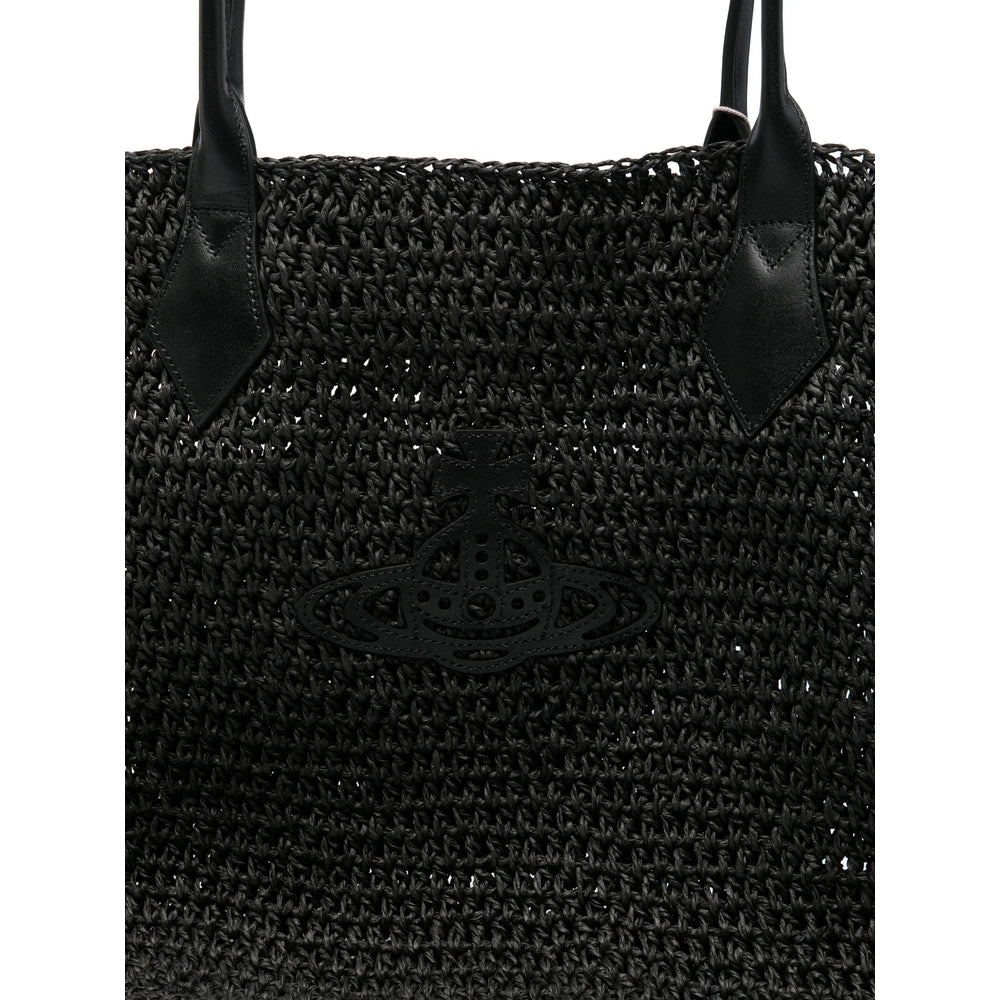 Vivienne Westwood Black Tote Bags Women VIVIENNE WESTWOOD