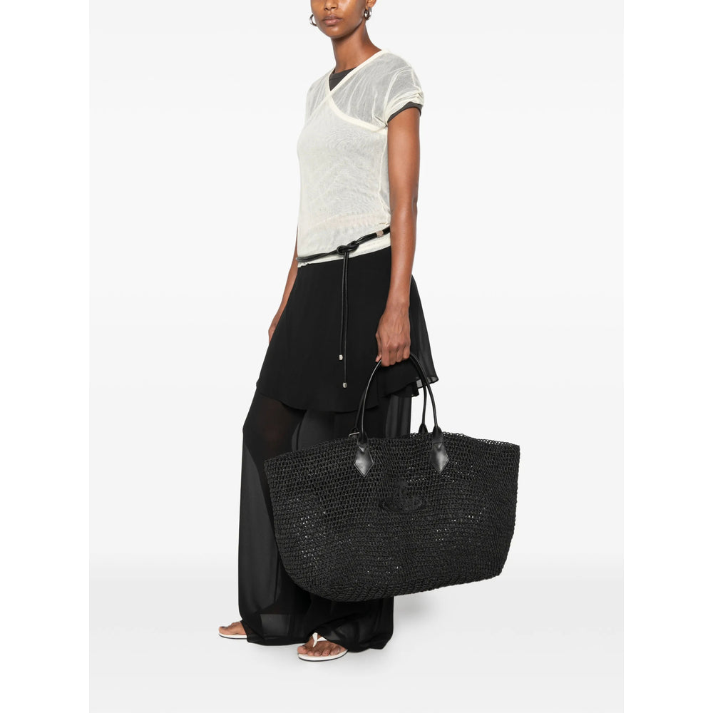 Vivienne Westwood Black Tote Bags Women VIVIENNE WESTWOOD