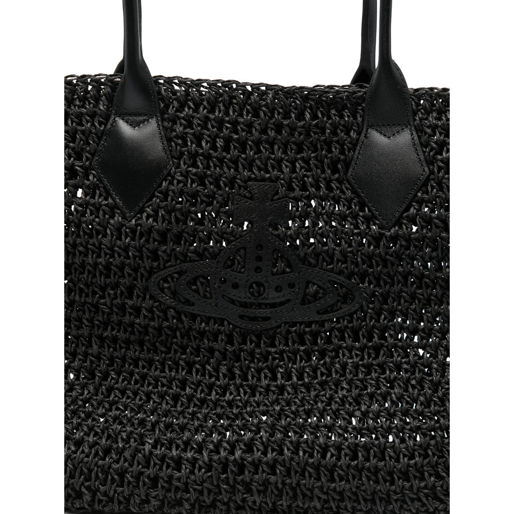 Vivienne Westwood Black Tote Bags Women VIVIENNE WESTWOOD